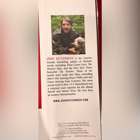 Novel, Red 1-2-3 by John Katzenbach - Picture 4 of 6